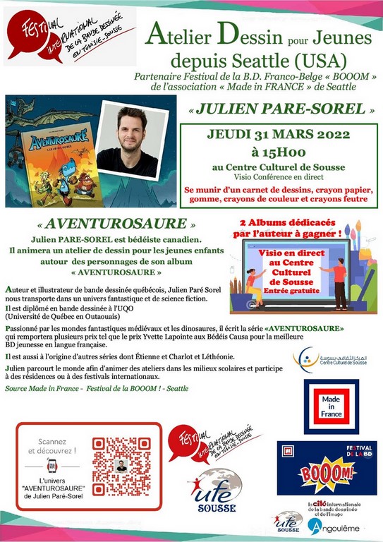 ATELIER DESSIN VISIO JULIEN PARE-SOREL SEATTLE